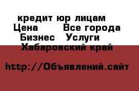 кредит юр лицам  › Цена ­ 0 - Все города Бизнес » Услуги   . Хабаровский край